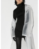 Gloved fitted mini dress