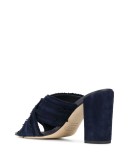 fringed suede sandals 