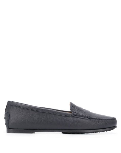 classic leather loafers
