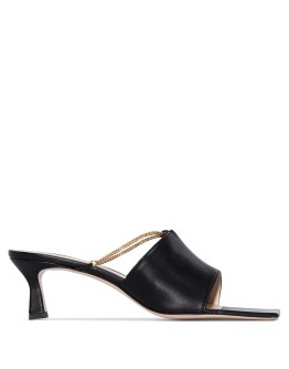 Isla 55mm chain-trim sandals