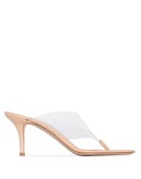 Lotus 70mm plexi sandals