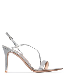 Manhattan 85mm metallic sandals