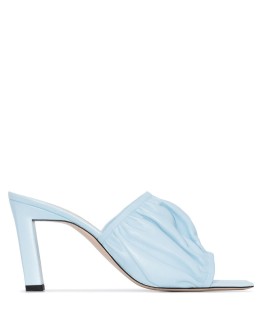 Ava 55mm ruched mules