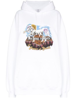 Magic unicorn-print hoodie