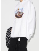 Magic unicorn-print hoodie