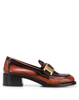 woven 40 loafers