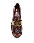 woven 40 loafers