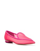 Beya mesh pointed toe loafers