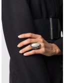 antique-effect stone ring