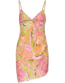 Party Girl graphic-print dress