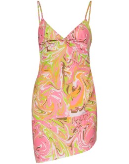 Party Girl graphic-print dress