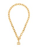 DG logo chain necklace 