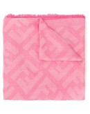 jacquard FF motif stole
