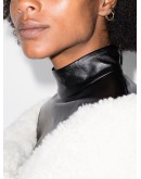 Saturn interlocking-hoop earrings