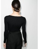 Adour scoop-neck bodysuit