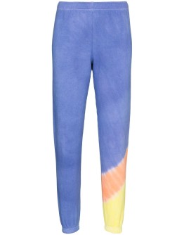 Glow tie-dye track pants