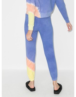 Glow tie-dye track pants