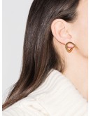 Punk stud earrings