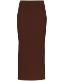 Espera ribbed-knit midi skirt