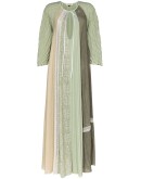 panelled lace dress