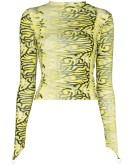 graphic-print top