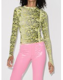 graphic-print top