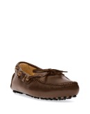 antique calf driving shoes