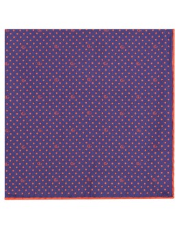 Double G polka-dot pocket square