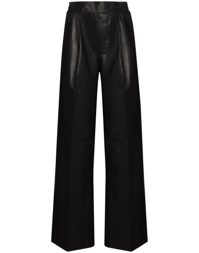 Duchesse high-waist trousers