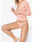 Cali zip rasher beach top