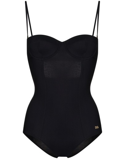 balconette-cup swimsuit