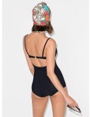 balconette-cup swimsuit