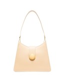 Cat leather shoulder bag
