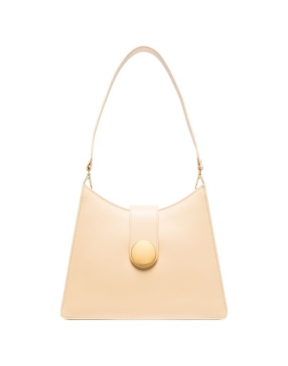 Cat leather shoulder bag