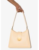 Cat leather shoulder bag
