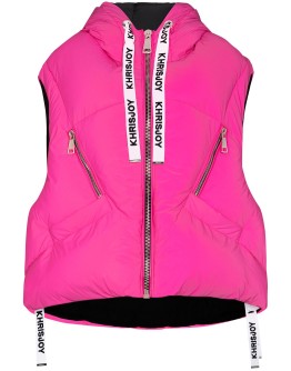 sleeveless puffer jacket
