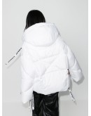 drawstring-hood puffer jacket