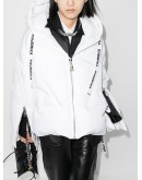 drawstring-hood puffer jacket
