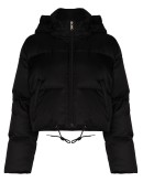 backpack strap puffer jacket