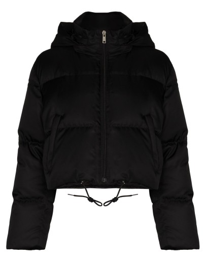backpack strap puffer jacket