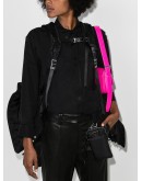 backpack strap puffer jacket