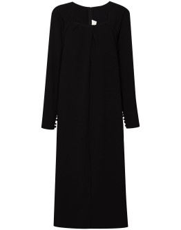 Renee long-sleeve midi dress