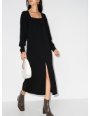 Renee long-sleeve midi dress