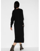 Renee long-sleeve midi dress