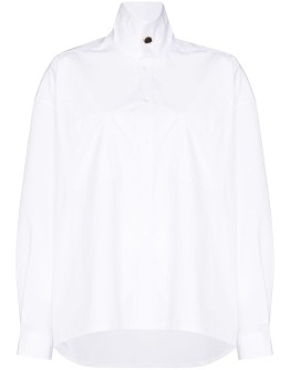 Robin high-neck shirt