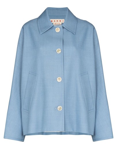 ruffle back jacket