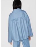 ruffle back jacket