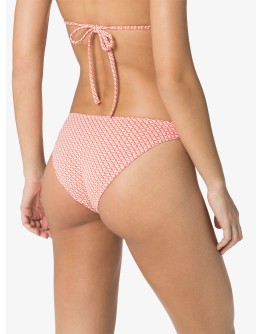 Cali zip rasher bikini bottoms