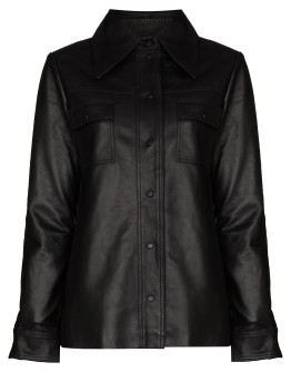 Rosalee buttoned shirt jacket