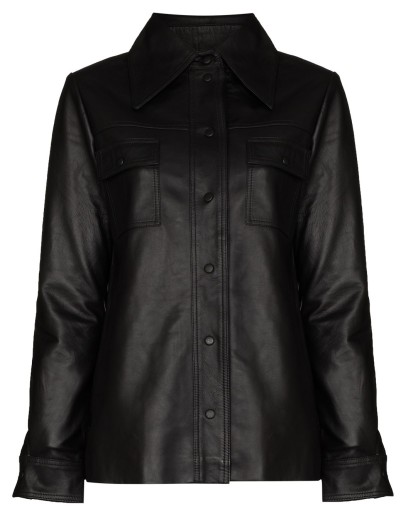 Rosalee buttoned shirt jacket